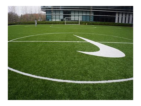 Засыпной искусственный газон для футбольного поля