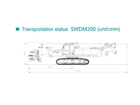Роторная буровая установка, SWDM200