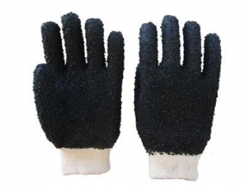 Противоскользящие перчатки с ПВХ покрытием GSP3221B