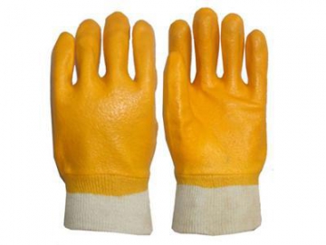Противоскользящие перчатки с ПВХ покрытием GSP1111