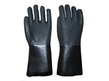 Удлиненные перчатки с нескользящим ПВХ покрытием GSP2211S-45
