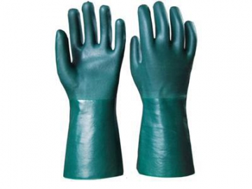 Удлиненные перчатки с нескользящим ПВХ покрытием GSP2211F