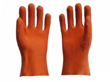 Рабочие перчатки со вспененным ПВХ покрытием