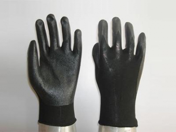Перчатки с нитриловым покрытием ладони GSN6030W/B