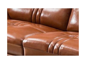 Современный диван из натуральной кожи, GF056