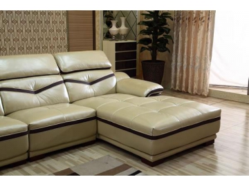 Современный диван из натуральной кожи, GF096