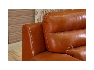 Современный диван из натуральной кожи, GF098