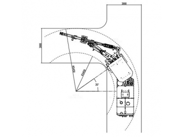 Гидравлическая буровая установка, CYTJ45A(HT82)  (для проходки туннелей и каверн)
