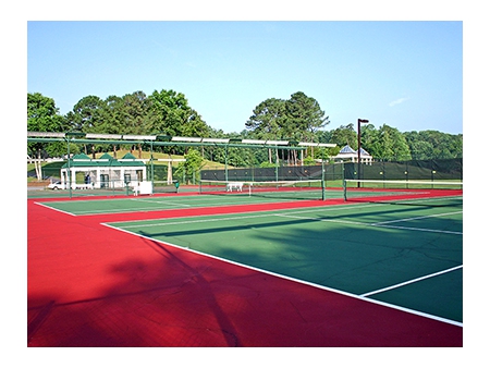 Искусственный газон для теннисного корта