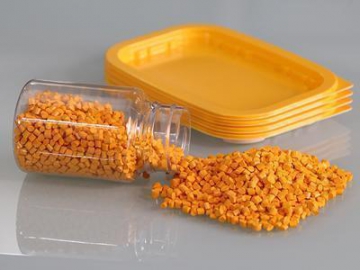 Цветные суперконцентраты для окрашивания ПП, ПЭ пластика (окрашивание пищевых контейнеров и контейнеров для медицинских принадлежностей)
