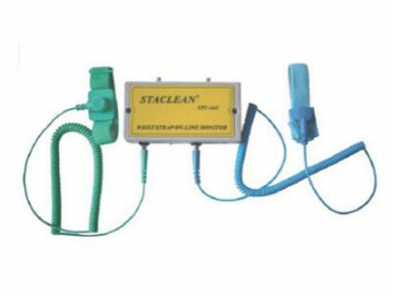 Измеритель электростатического разряда антистатического браслета ESD, Измеритель электростатического разряда пяточного браслета ESD