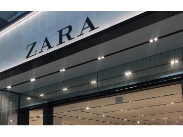 Керамогранитная плитка под мрамор в сети магазинов Zara