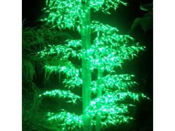 Искусственное дерево со светодиодными декорациями
