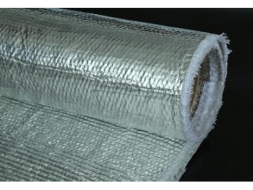 Огнеупорная ткань из керамического волокна с алюминиевым покрытием
