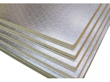 Термоизоляционные плиты из XPS  с алюминиевым покрытием