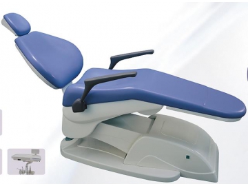 Стоматологическая установка А800  (электрический стоматологический стул, блок инструментов, электрический мотор, светодиодный светильник)