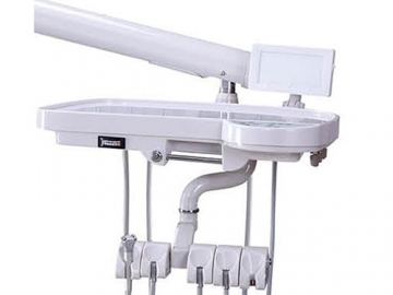 Стоматологическая установка А800  (электрический стоматологический стул, блок инструментов, электрический мотор, светодиодный светильник)