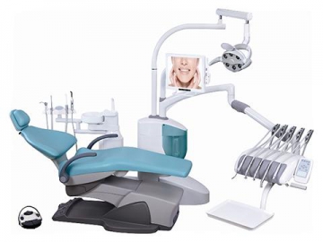 Стоматологическая установка А3600    (стоматологическое кресло Tecnodent, блок инструментов, эндоскоп, светодиодный светильник)