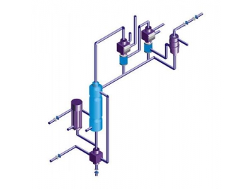 Газогенераторная станция для производства хлористо-водородной кислоты