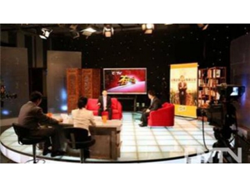 Мультимедийный экран 84 дюйма для студии Центрального телевидения Китая