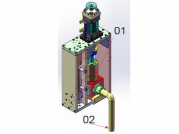 Полуавтоматическая вертикальная машина розлива жидкостей GRBC-1000-B