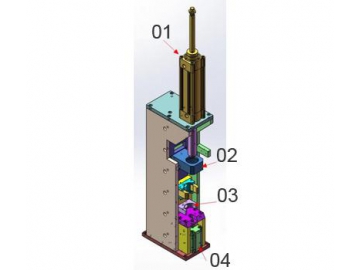 Полуавтоматическая вертикальная машина розлива жидкостей GRBC-1000-B