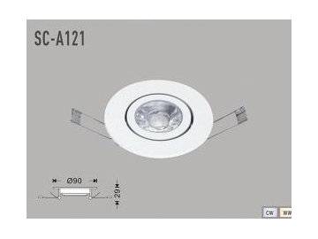 Светодиодный даунлайт для подсветки шкафов SC-A121