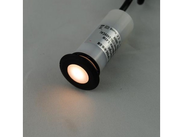 Встраиваемый уличный RGB светильник SC-F111 диаметром 26мм отлично подходит для уличного освещения.