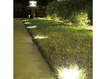 Тротуарный светодиодный светильник COB SC-F115 квадратной формы диаметром 60мм для уличного освещения.