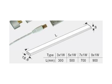 Светодиодная балка для подсветки потолков и шкафов SC-D104A