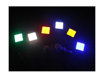 Квадратные светодиодные светильники для подсветки плинтусов и пола SC-B102A