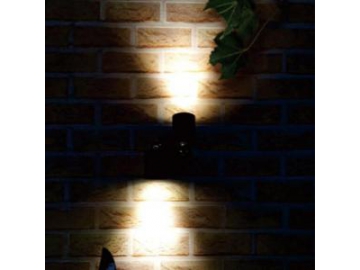 Двойные светодиодные настенные светильники наружного освещения с COB матрицей SC-K104