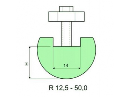 Держатель радиусного пуансона (R7-R50)