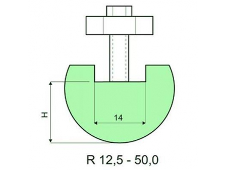 Держатель радиусного пуансона (R7-R50)