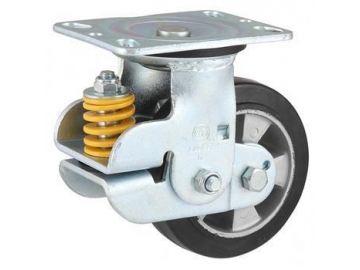 Резиновое колесо с алюминиевой ступицей (250-400кг)
