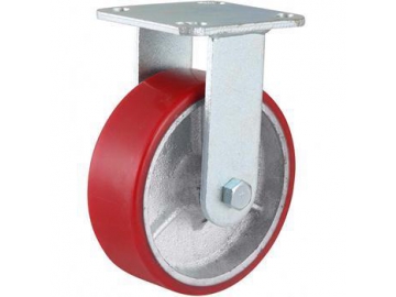Полиуретановое колесо со стальной ступицей (280-420кг)