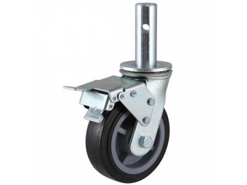 Полиуретановое колесо шумопоглощяющее (410~420кг)