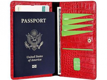 Держатель паспорта из искусственной кожи