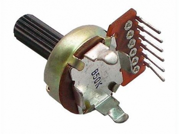 Резистор переменный WH172 (с углеродистым резистивным элементом, 17 мм)