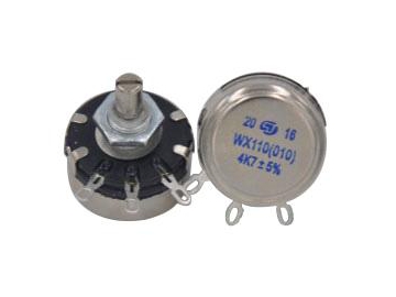 Однооборотный потенциометр WХ110 (с металлическим валом, 29мм)