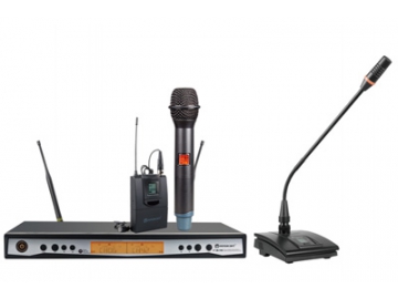 Беспроводная разнесенная микрофонная система                          UR-111D
