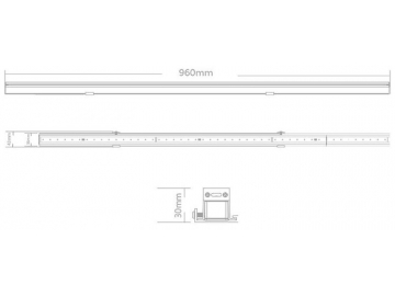 Пиксельный LED светильник  Архитектурный осветительный прибор AI779ET