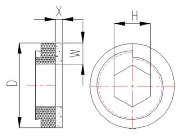Алмазный диск для снятия фаски на полимерной связке