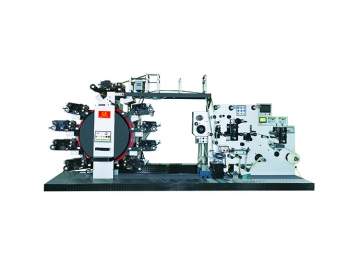 Флексографические печатные машины, JX-260R8C+1