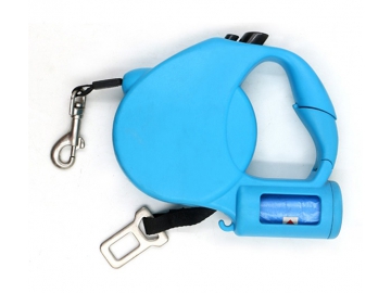 Поводок-рулетка с диспенсером для гигиенических пакетов