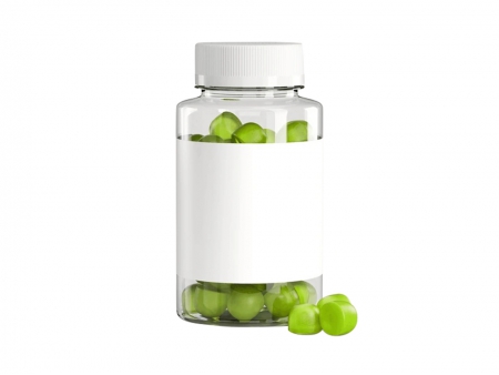 Автоматическая линия фасовки жевательных конфет в бутылки