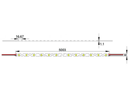 Светодиодная лента SMD2835 (7.2Вт)