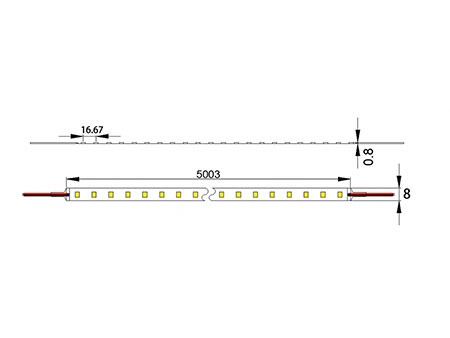 Светодиодная лента SMD2835 (12Вт)