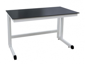 Лабораторный стол пристенный (малой грузоподъёмности); Лабораторный стол на двух ножках;Лабораторный стол с С-каркасом