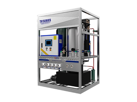 Машина для производства трубчатого льда для промышленного применения Льдогенератор трубчатого льда (1T/3T/5T/10T/15T/20T/30T)